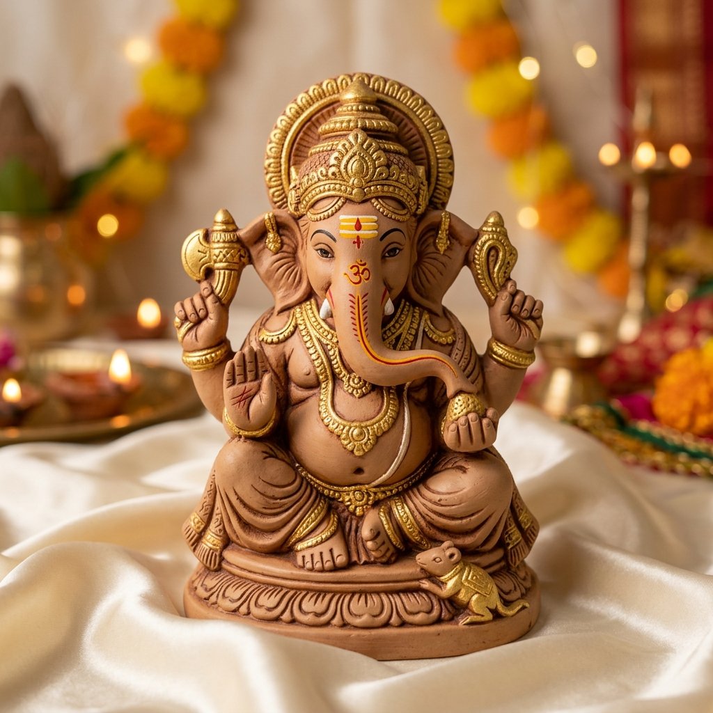 Ganesh Statue - Front View